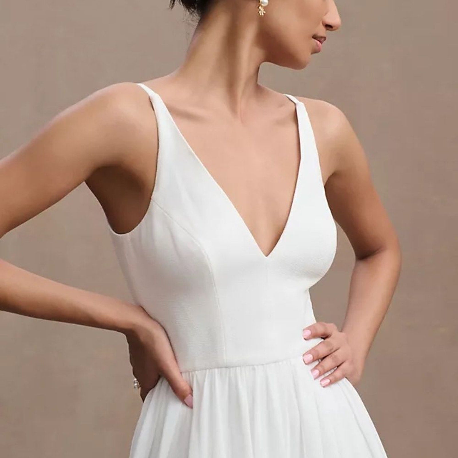 NWT Dress The Population Alicia Chiffon A-Line Dress - size XXS