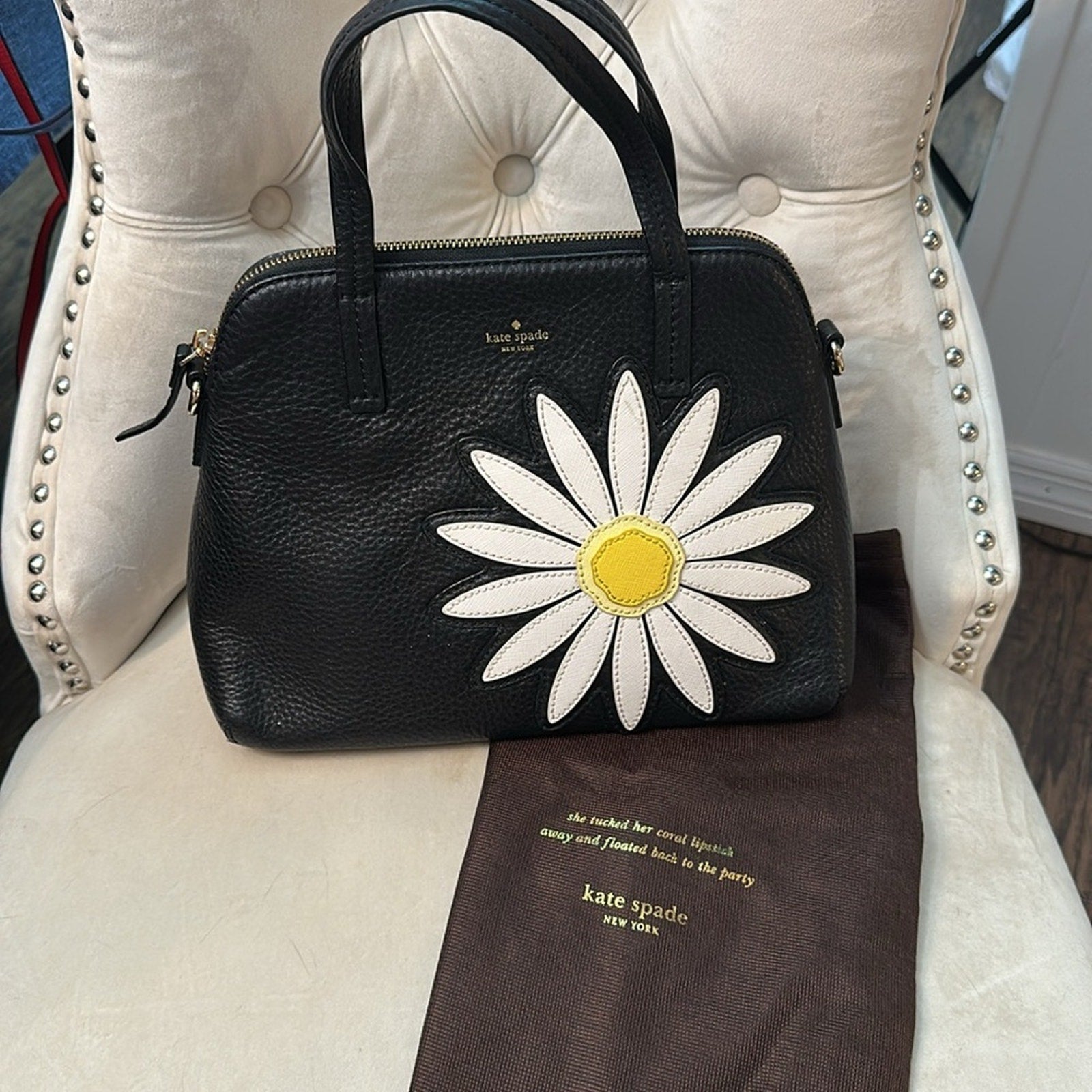 Kate Spade New York  DOWN THE RABBIT HOLE DAISY APPLIQUE MAISE