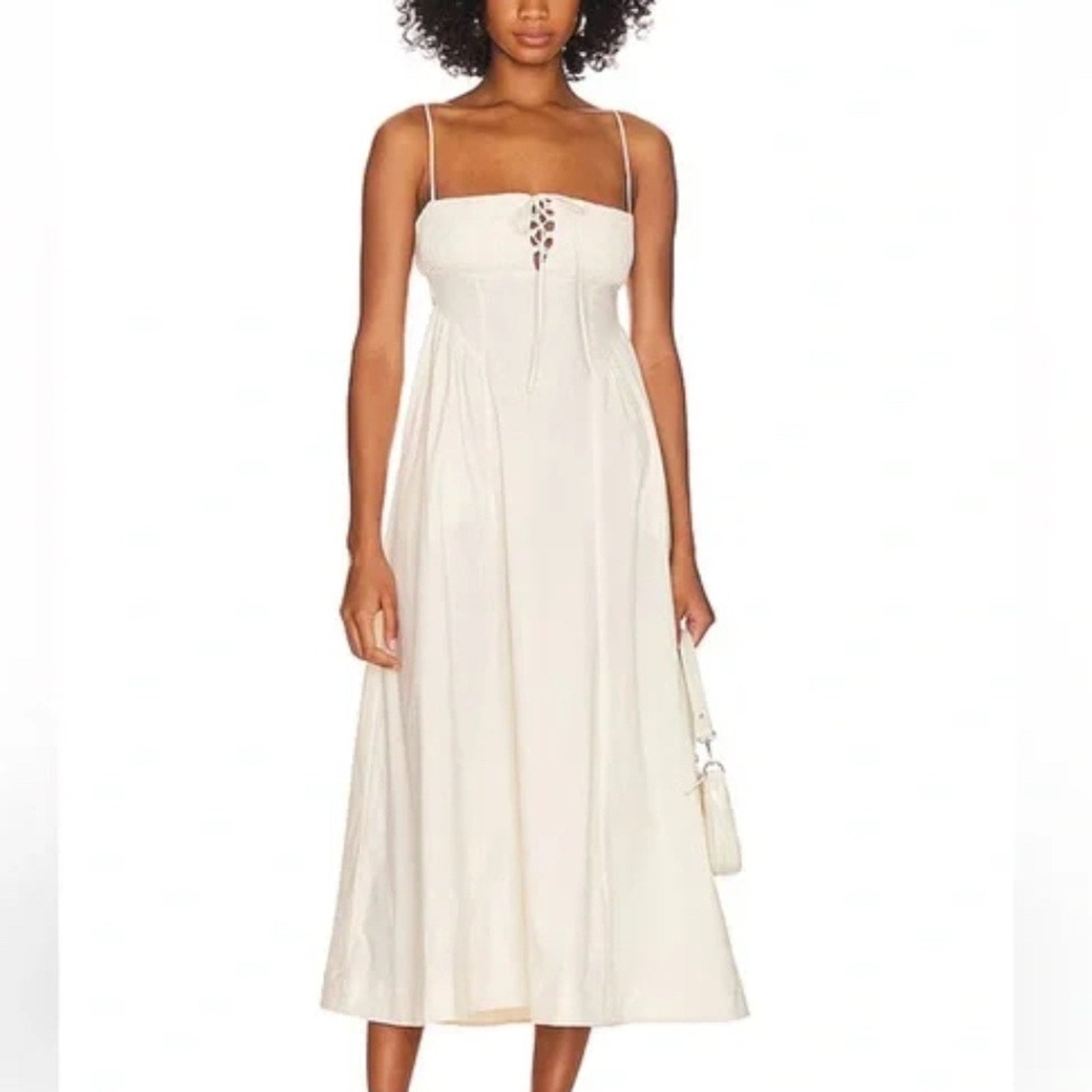 NEW Free People Fifi smocked dress - size small
Pit to pit: 15”
Waist: 12”