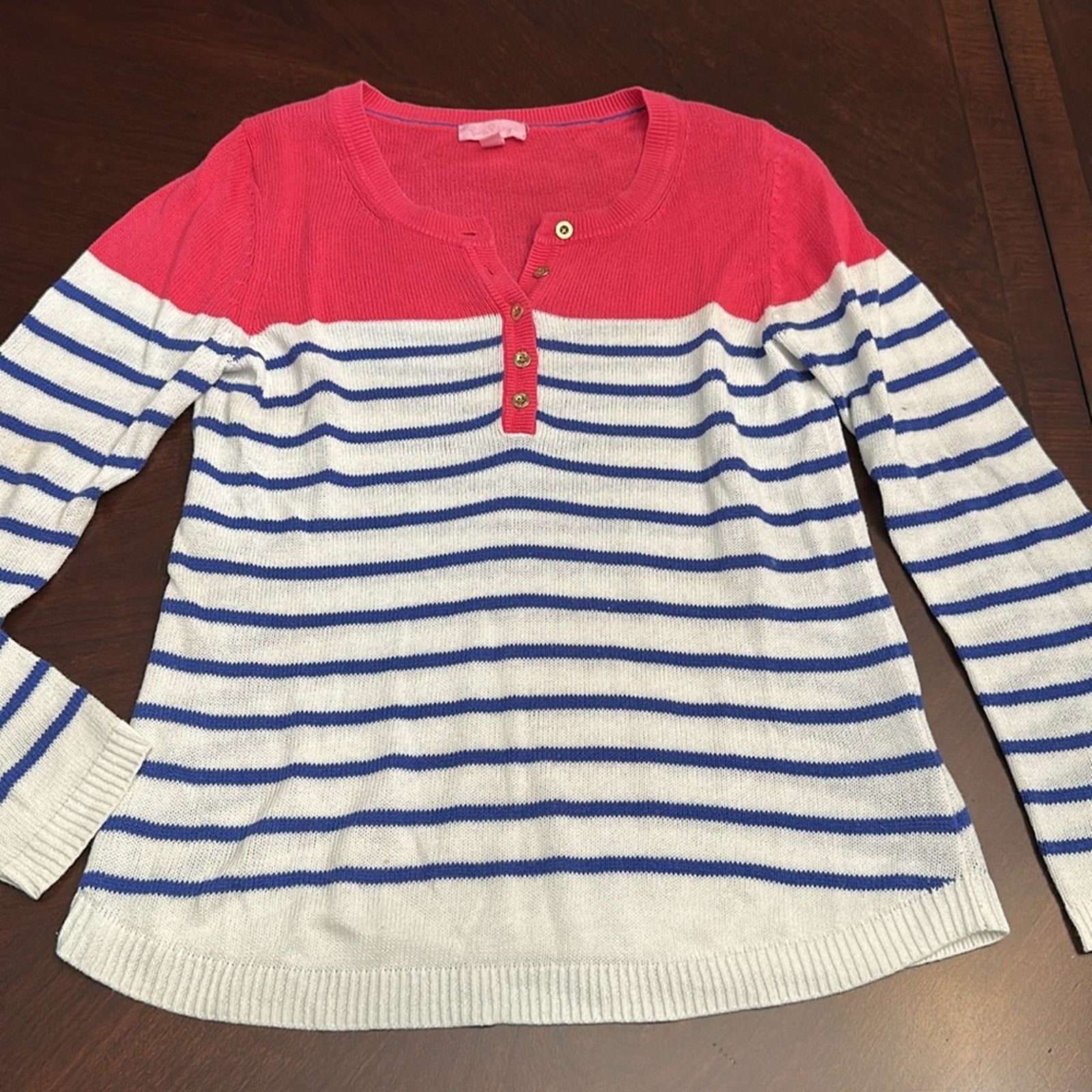 Lilly Pulitzer Adair Striped Sweater - size M
