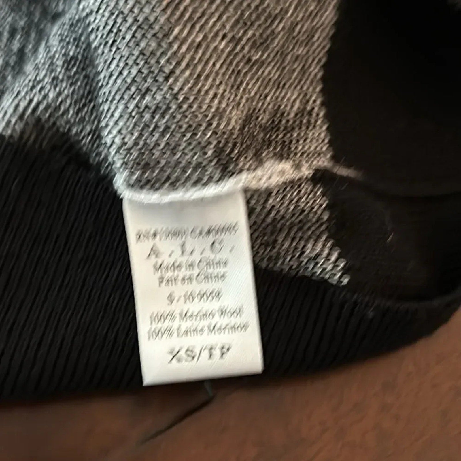 A.L.C. Wool Castillo Sweater - size XS