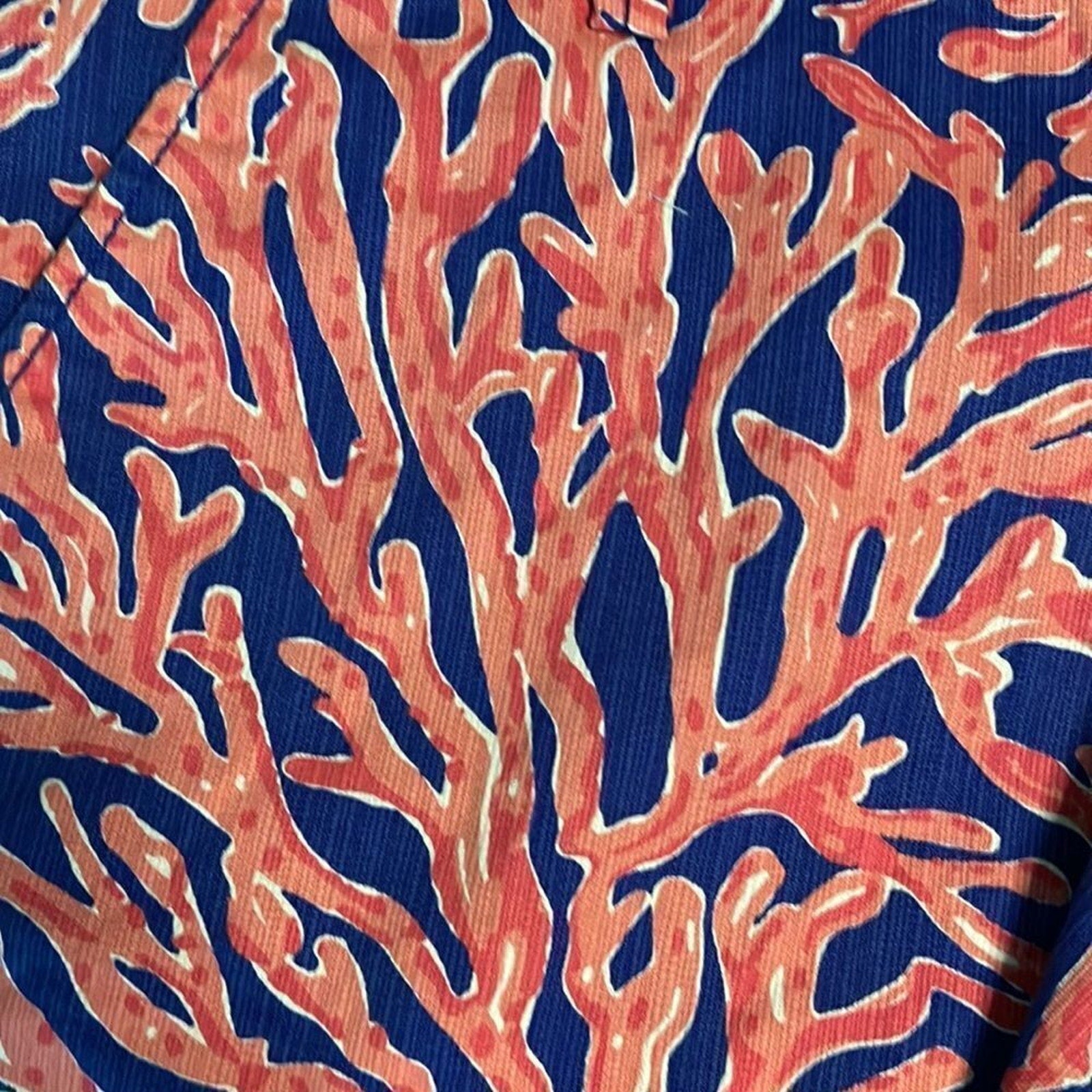 NWOT Lilly Pulitzer Callahan Shorts Coral Print - size 4