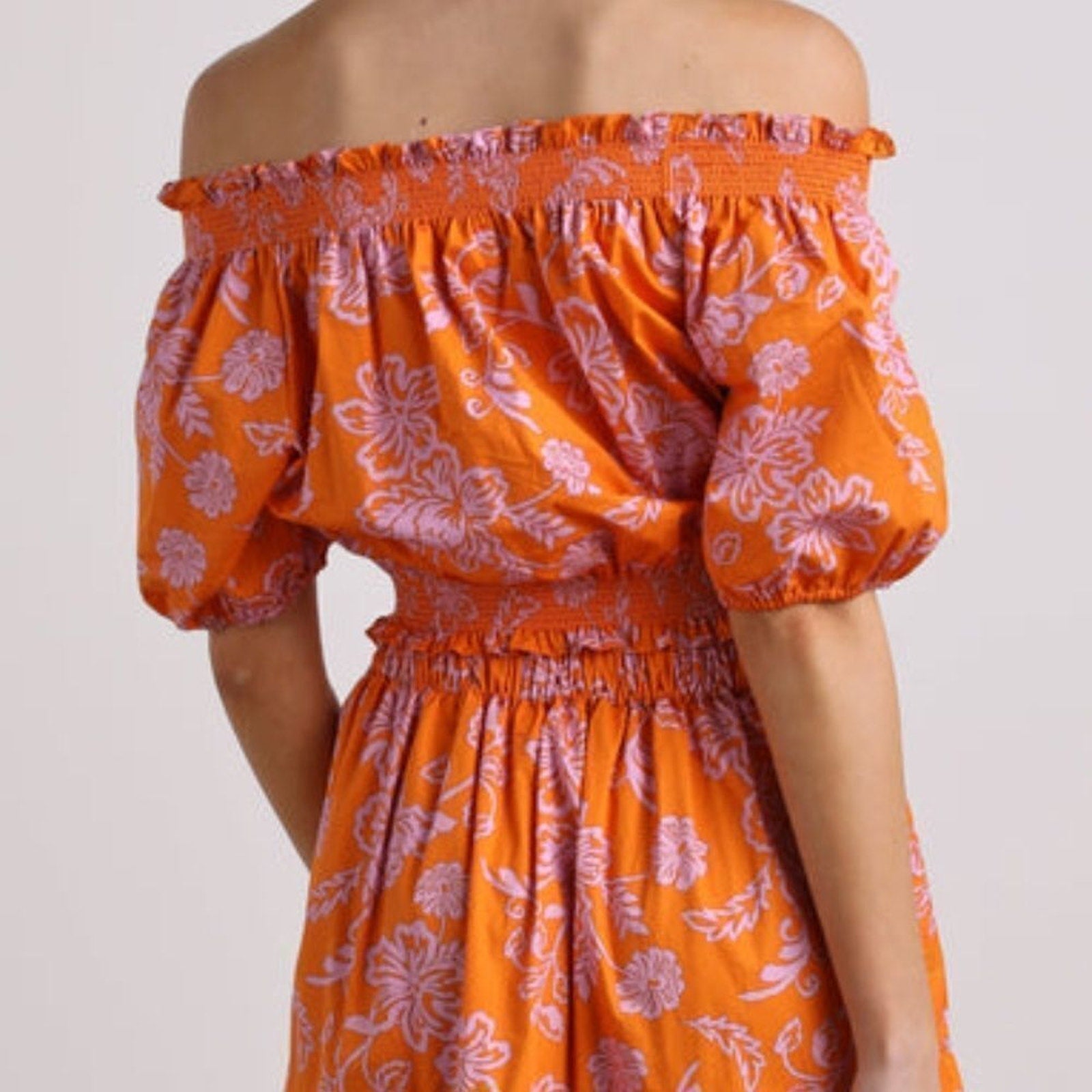 NWOT XIRENA Elle Top in Tropicana Orange - size L