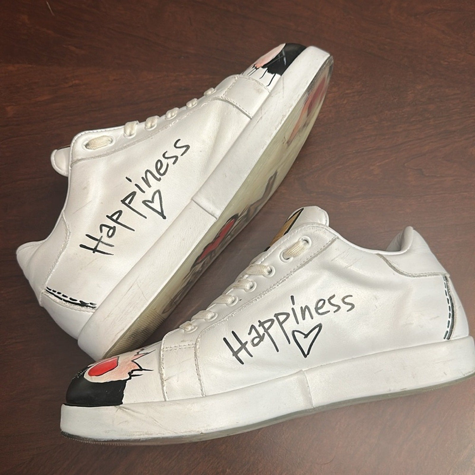 Maceoo SHOE CASUAL PAINTKING WHITE - size 40