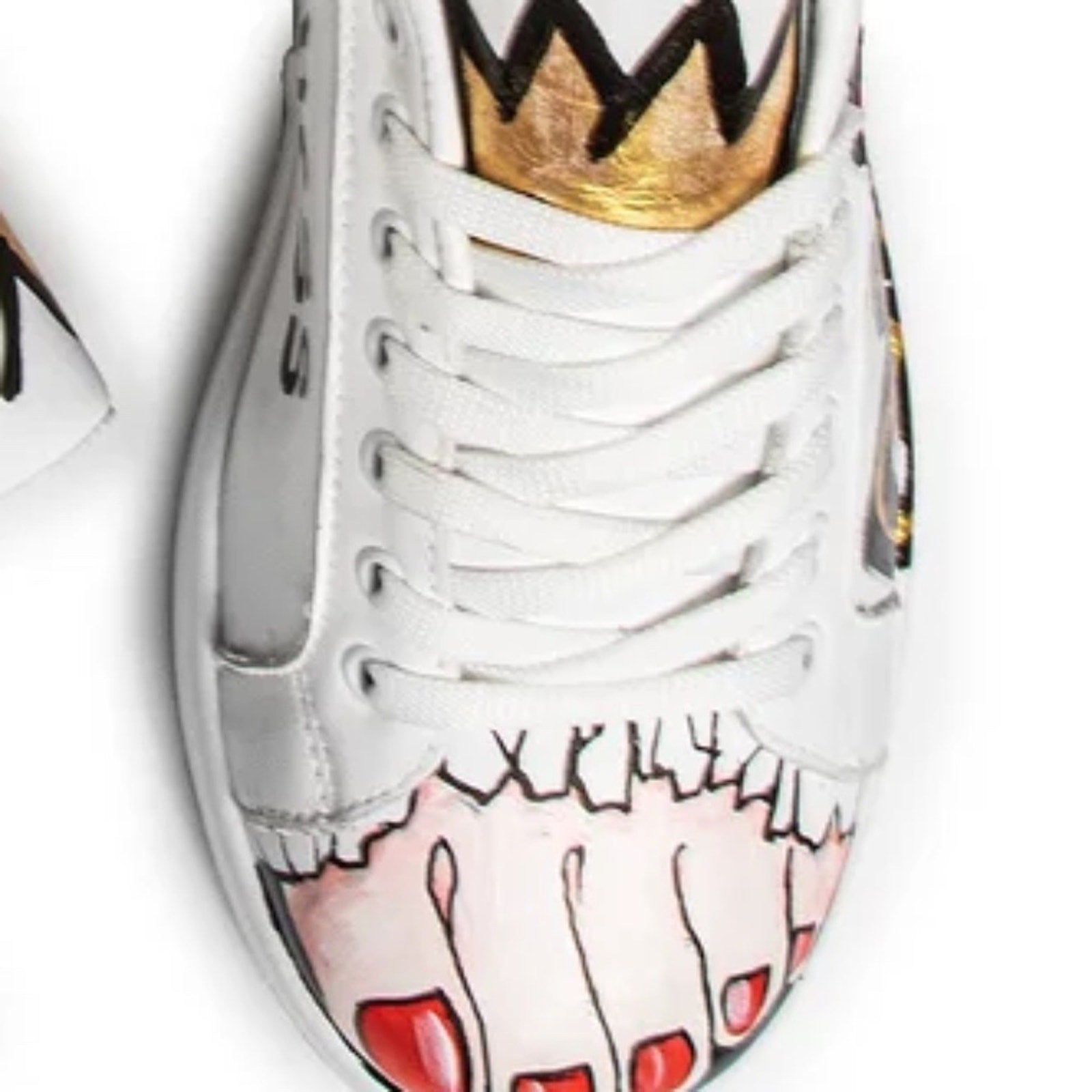 Maceoo SHOE CASUAL PAINTKING WHITE - size 40