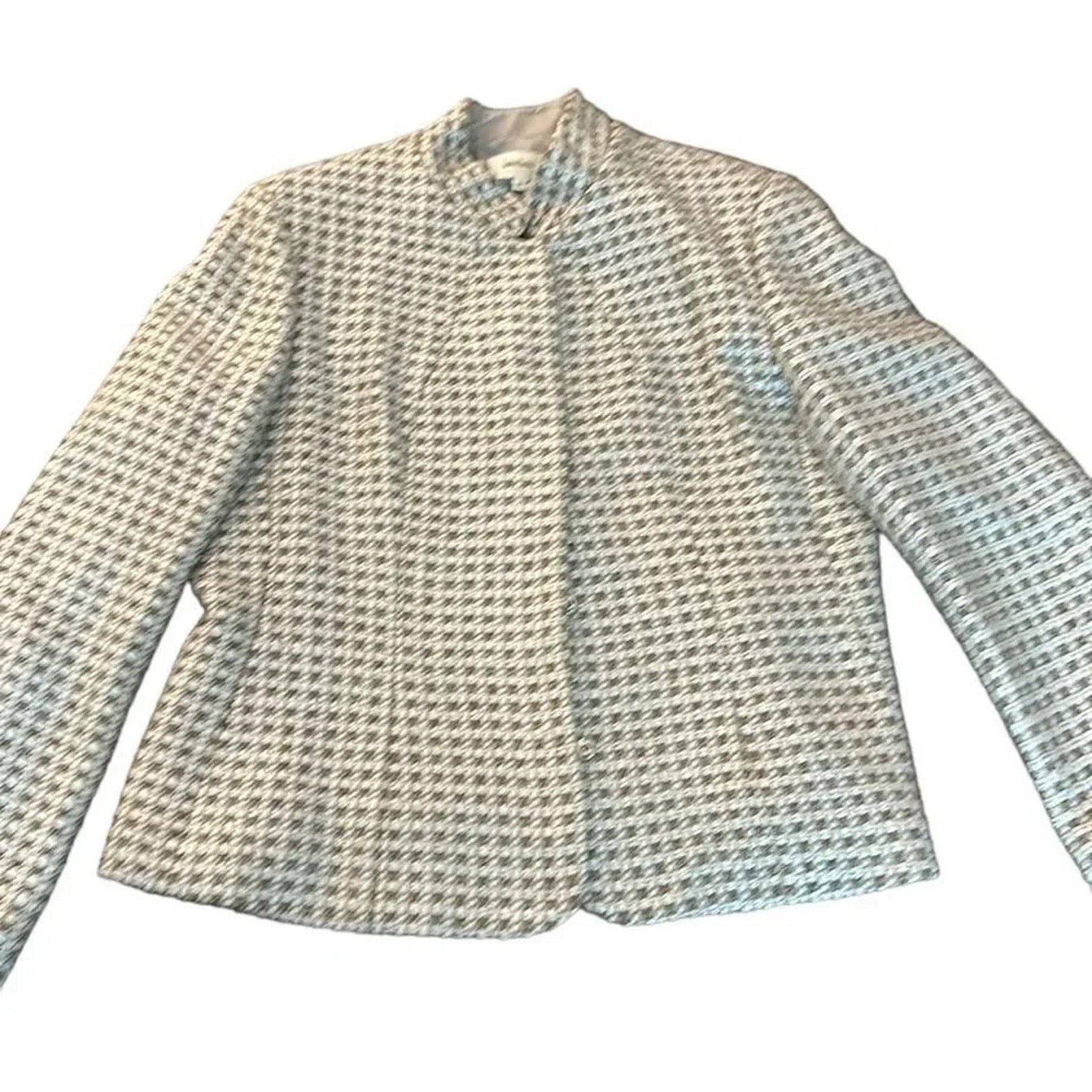 Neiman Marcus tweed wool jacket - size 16