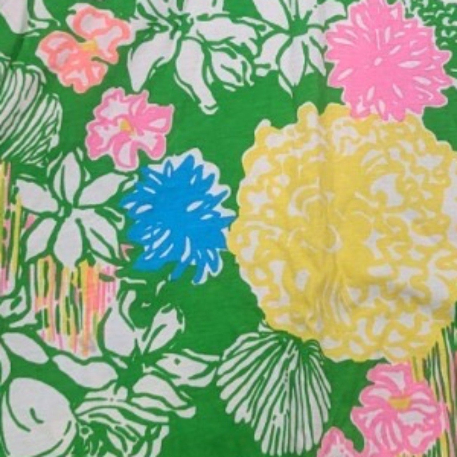 Lilly Pulitzer “Hibiscus Stroll” Palmetto Dress - size small