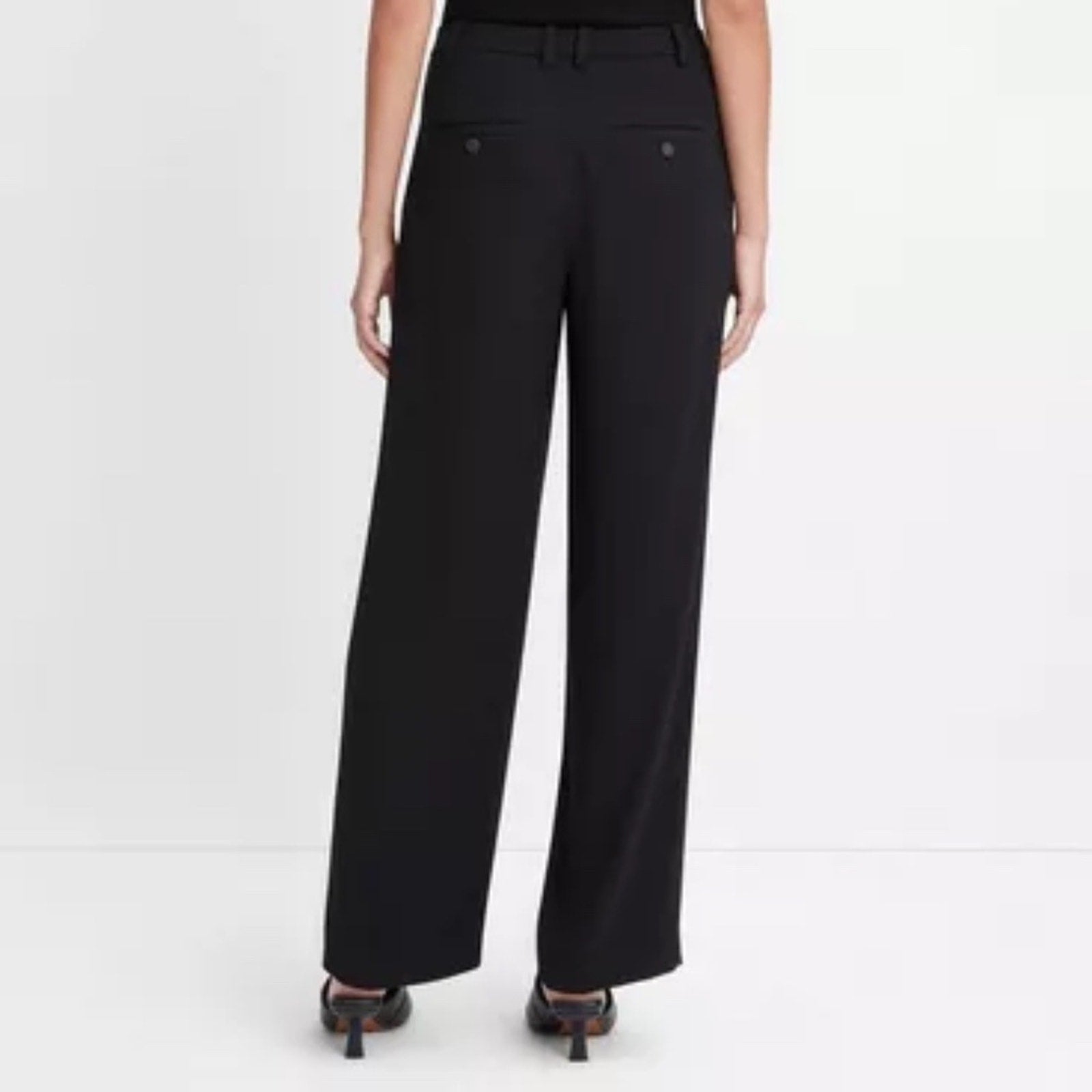 NWT Vince Drop-Waist Pleated Trouser - size 8