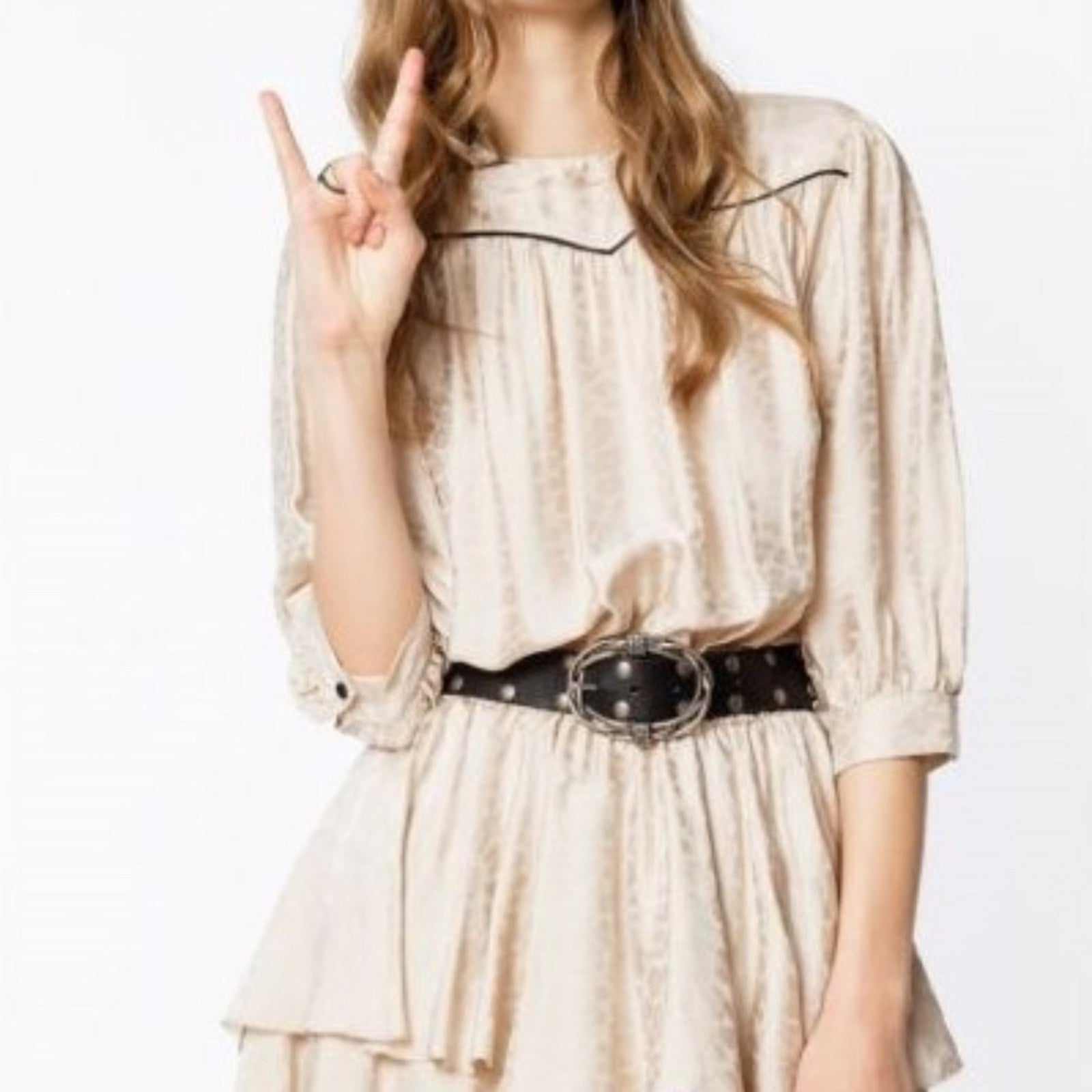 Zadig & Voltaire Rooka Jac Leo Dress - size M