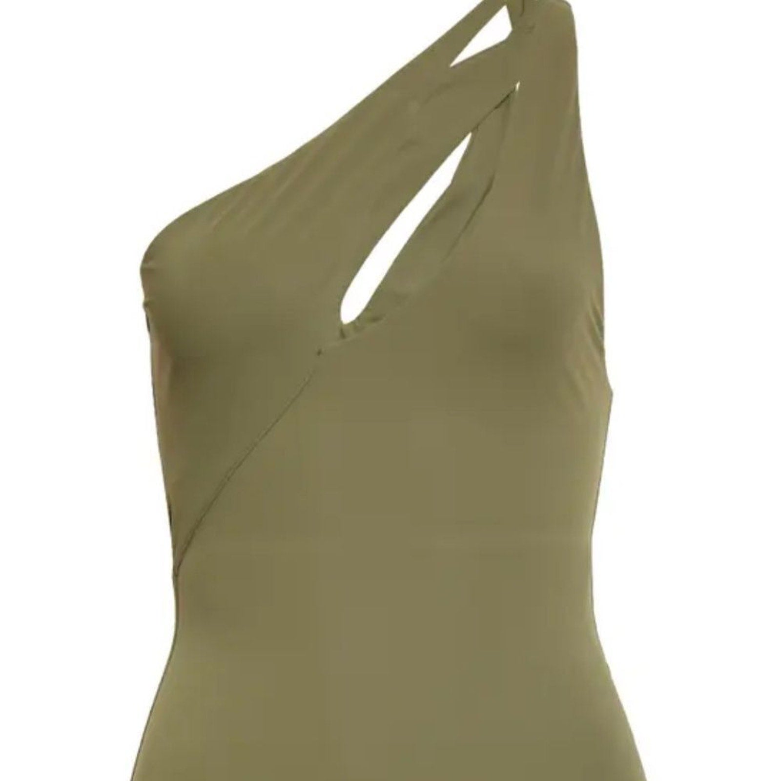 NWOT ALIX NYC Page One Shoulder Cut Out Thong Bodysuit - size M