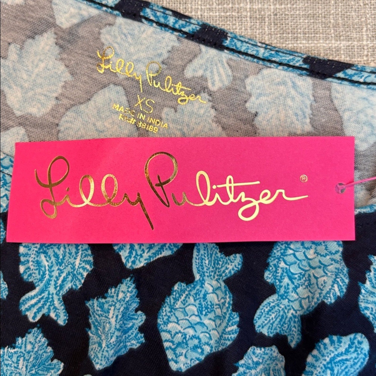 Lilly Pulitzer Jodee Short Sleeve Swing Dress  - size XS - NWT