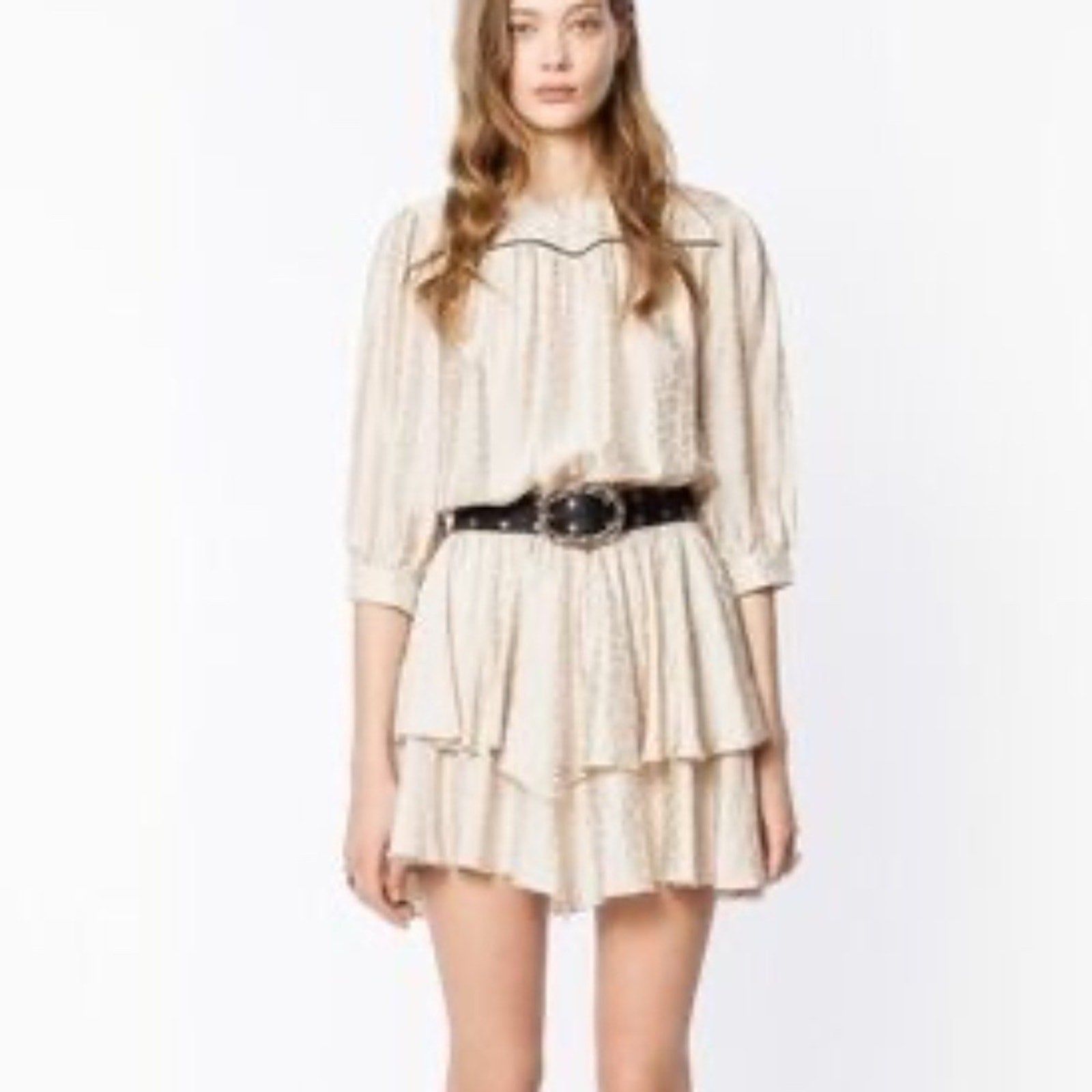 Zadig & Voltaire Rooka Jac Leo Dress - size M