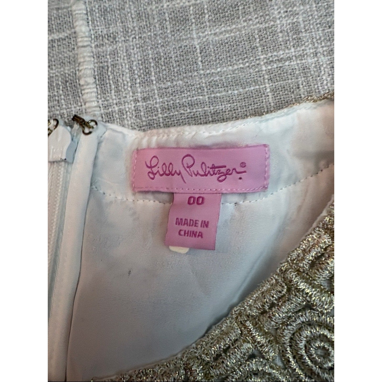 Lilly Pulitzer Donna Romper Resort White Mocean Lace - size 00