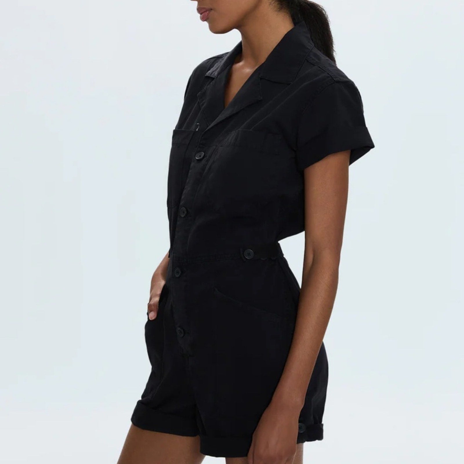 Pistola Parker Romper - Fade to Black Fade to Black - size large