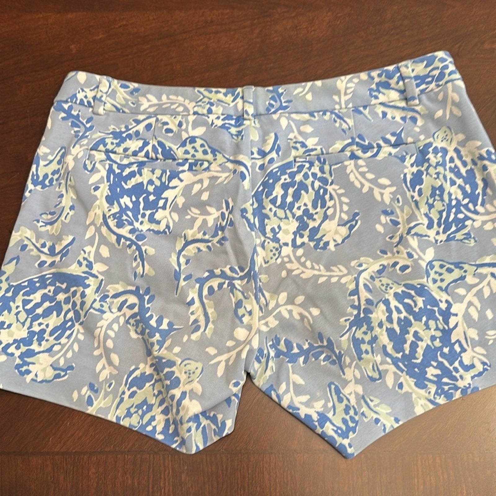 LILLY Pulitzer 5" Callahan Knit Short Blue Peri - size 6