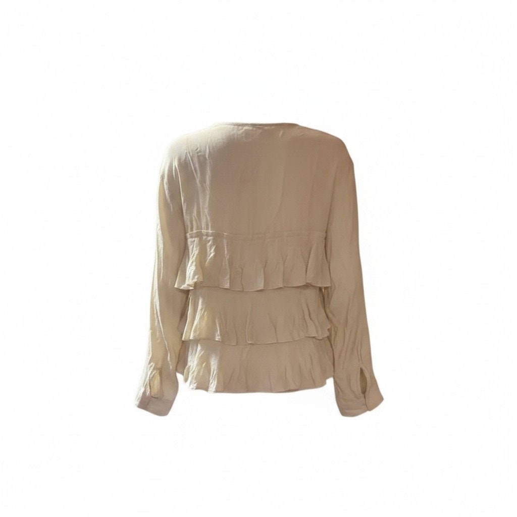NWT Marni Ruffle Silk Blouse - 4