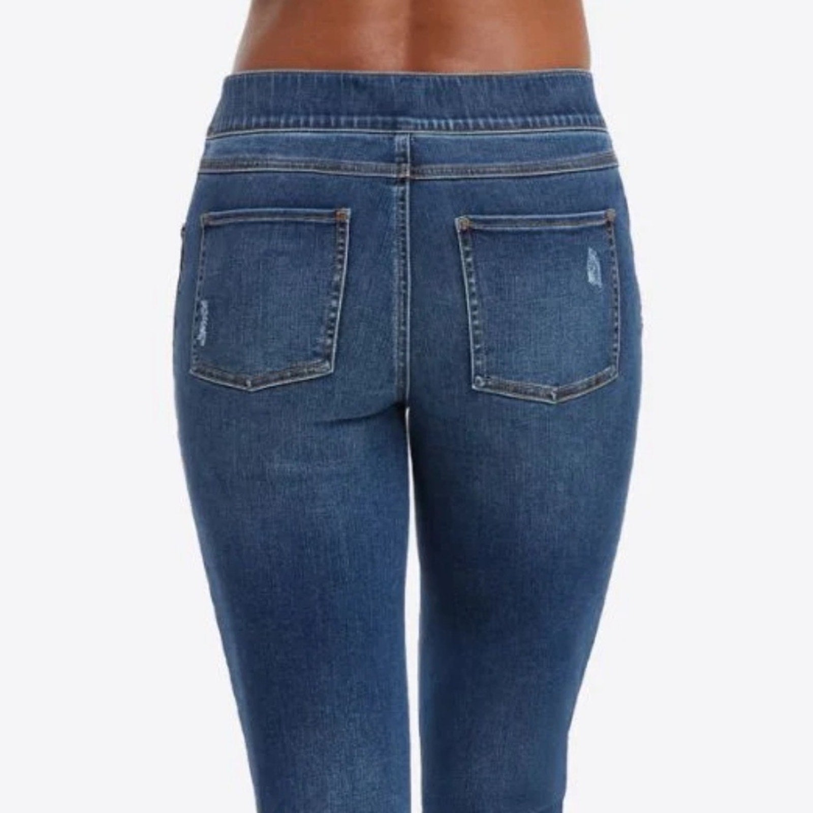 SPANX DISTRESSED SKINNY JEANS #20203R - size large