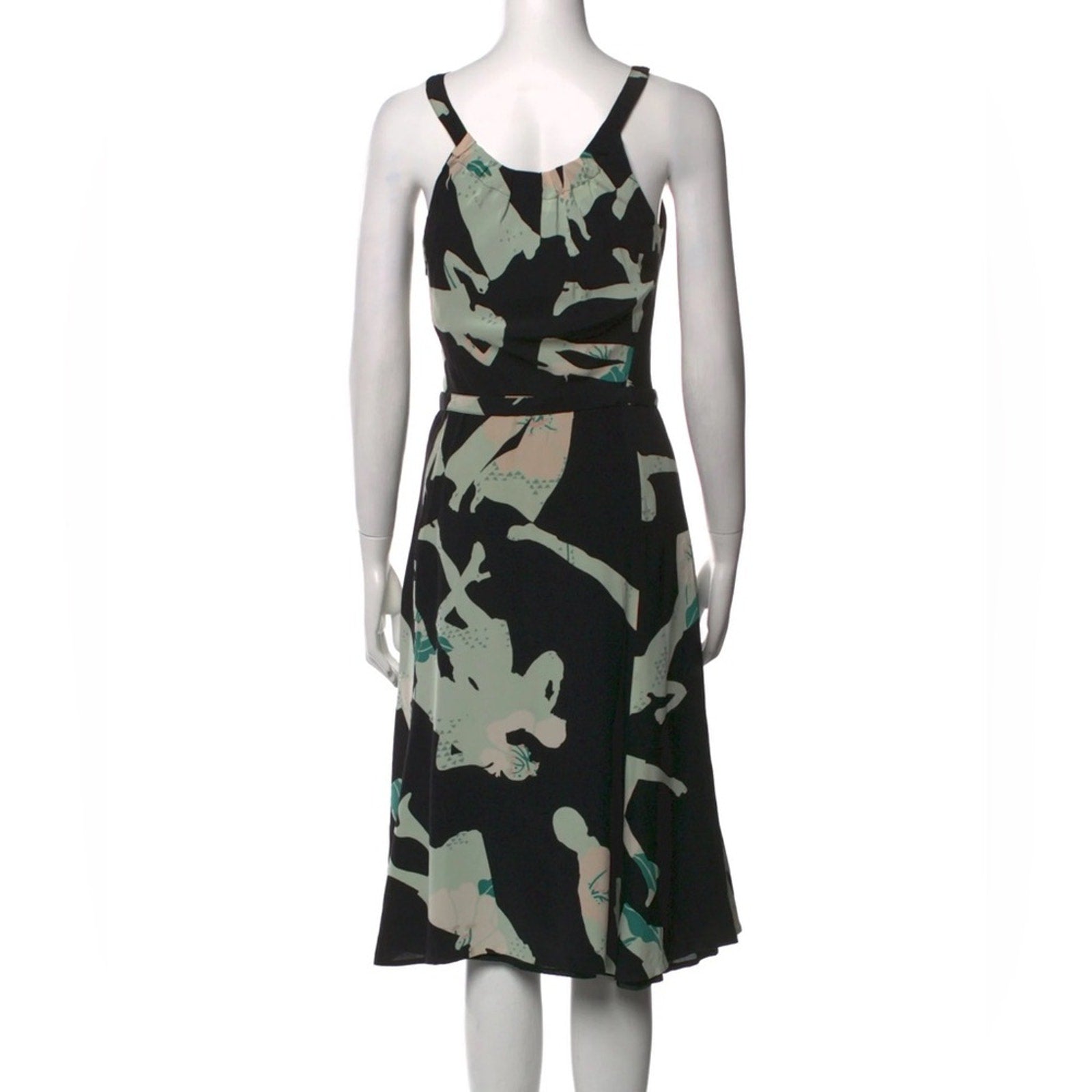 Moschino Silk Midi Length Dress - size 8