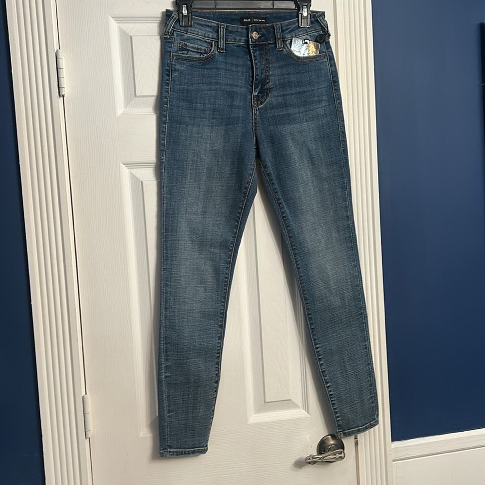 NWT True Religion Women's Halle High Rise Skinny Jeans - size 28