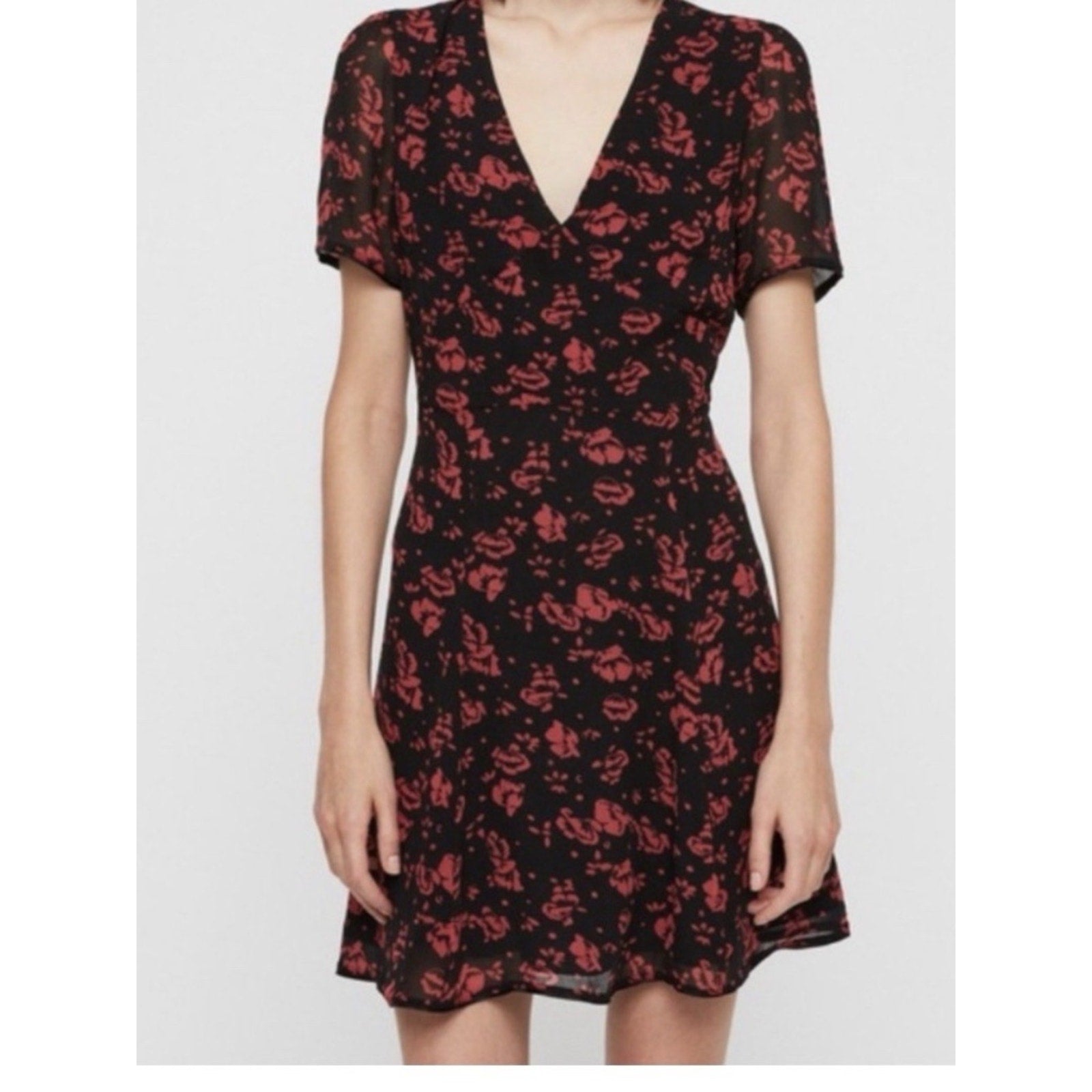 All Saints Luca Dress - 6