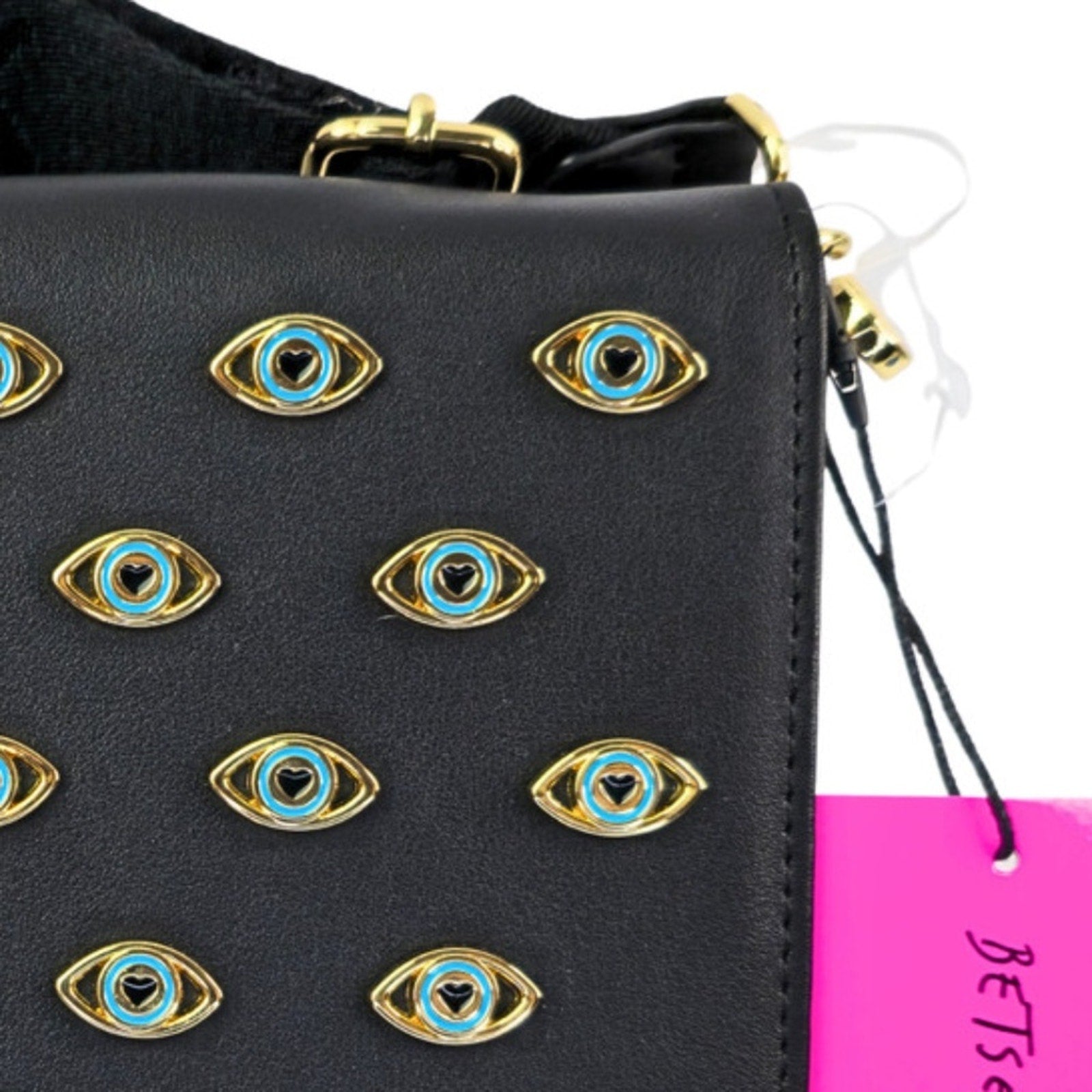 NEW Betsy Johnson Evil Eye Crossbody