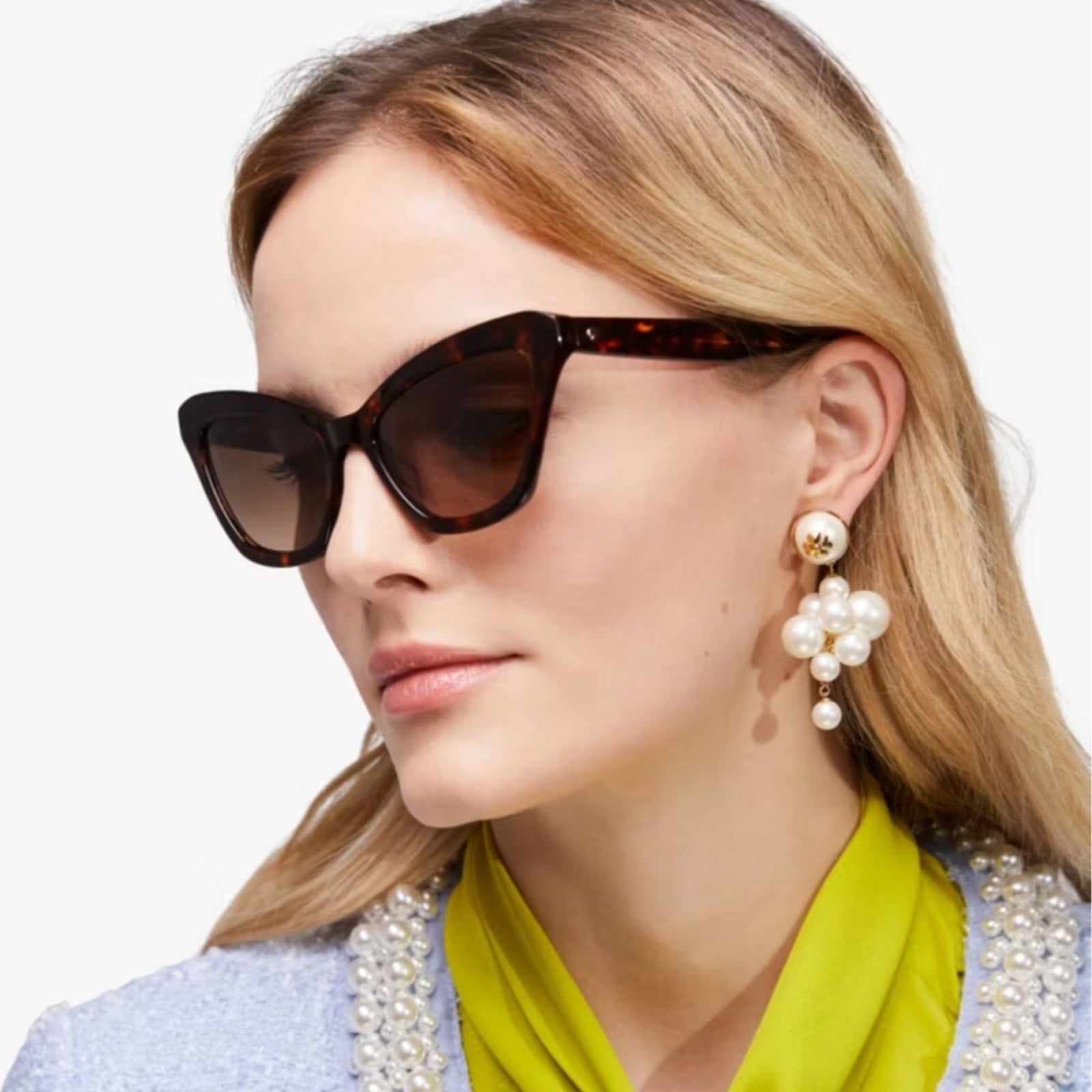 Kate Spade AMELIE/G/S 086 HA 54 Havana / Brown Gradient Lenses