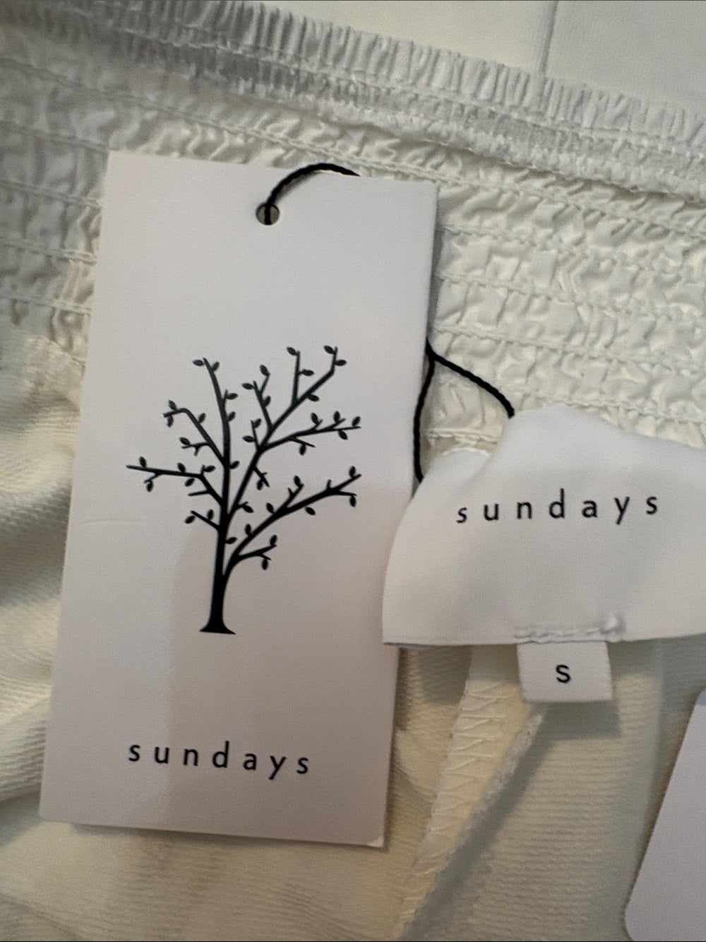 SUNDAYS mini white Isadora skirt - size small 🌟 - NWT - Image 2