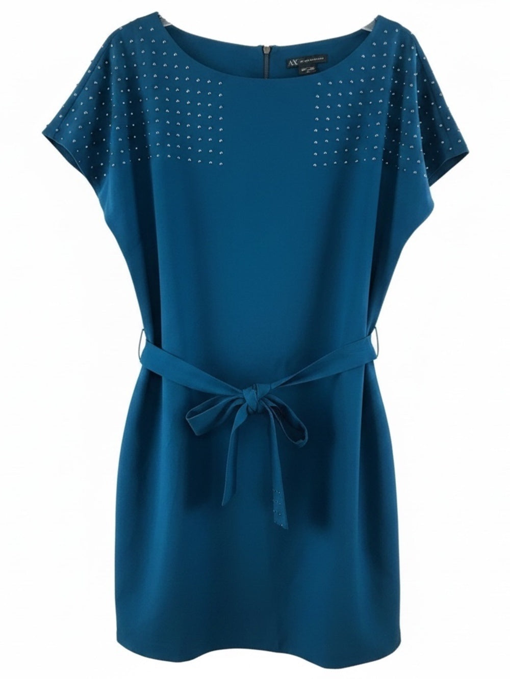 Armani Exchange Studded Teal Dress - size 8 🌟 - Image 1