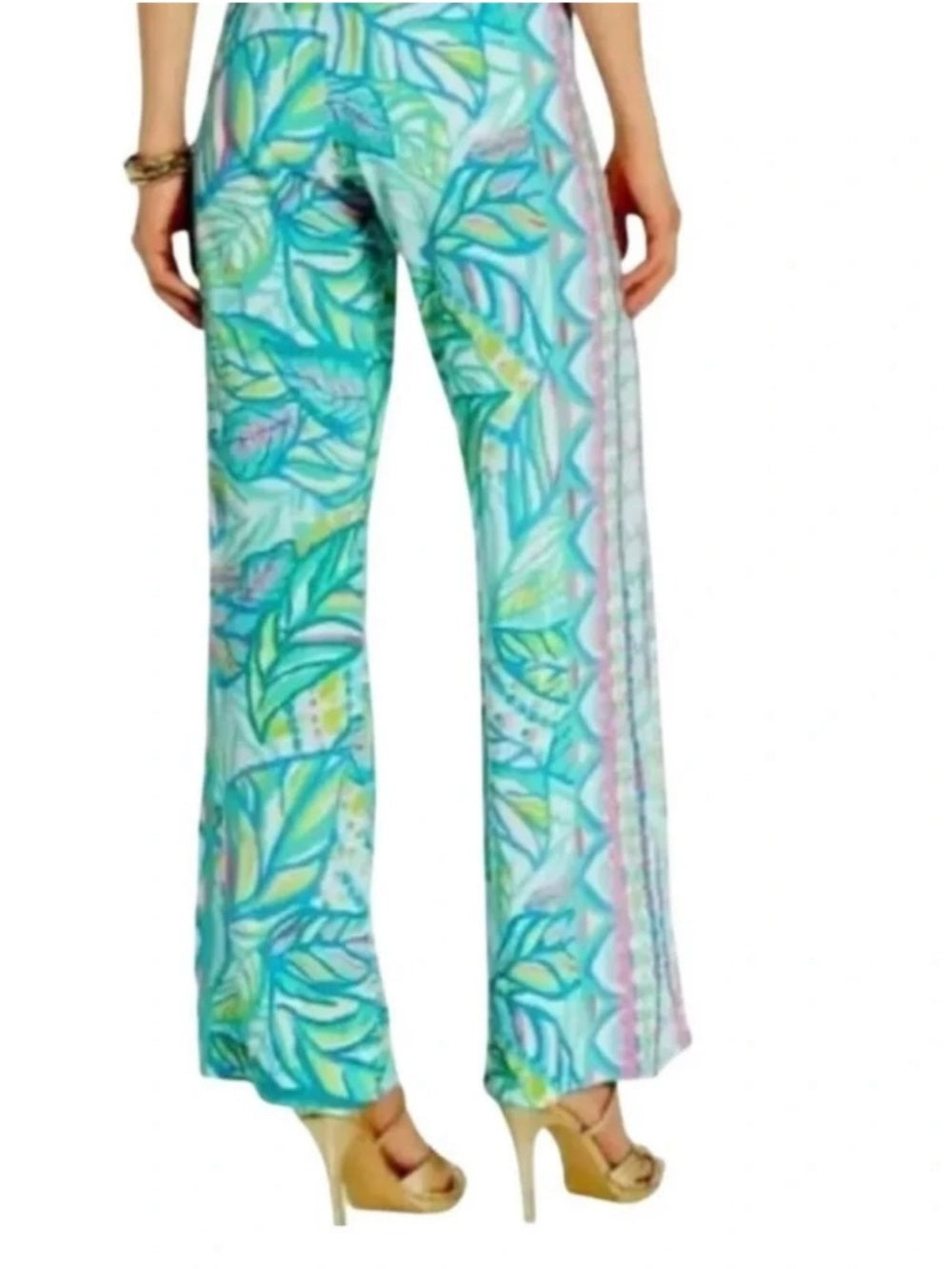 Lilly Pulitzer Bal Harbour Palazzo Pants - L - Image 3