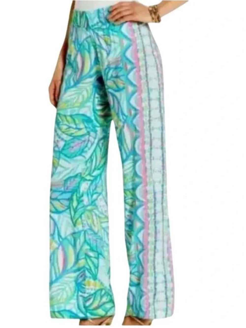 Lilly Pulitzer Bal Harbour Palazzo Pants - L - Image 2