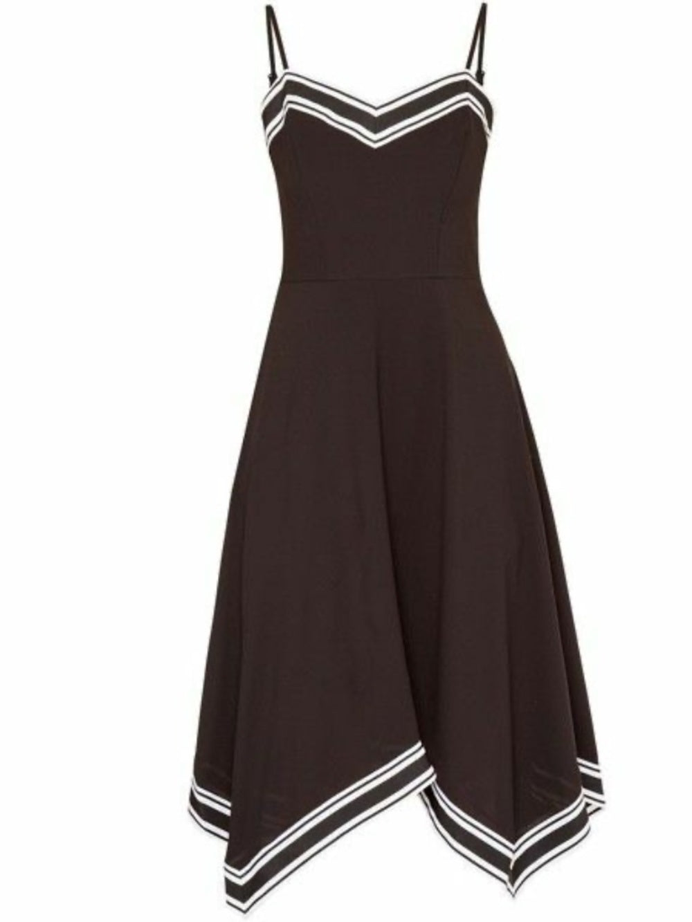 Ted Baker London Kahmen Strappy Midi Dress - Navy - size 4 (US size 10) - Image 1