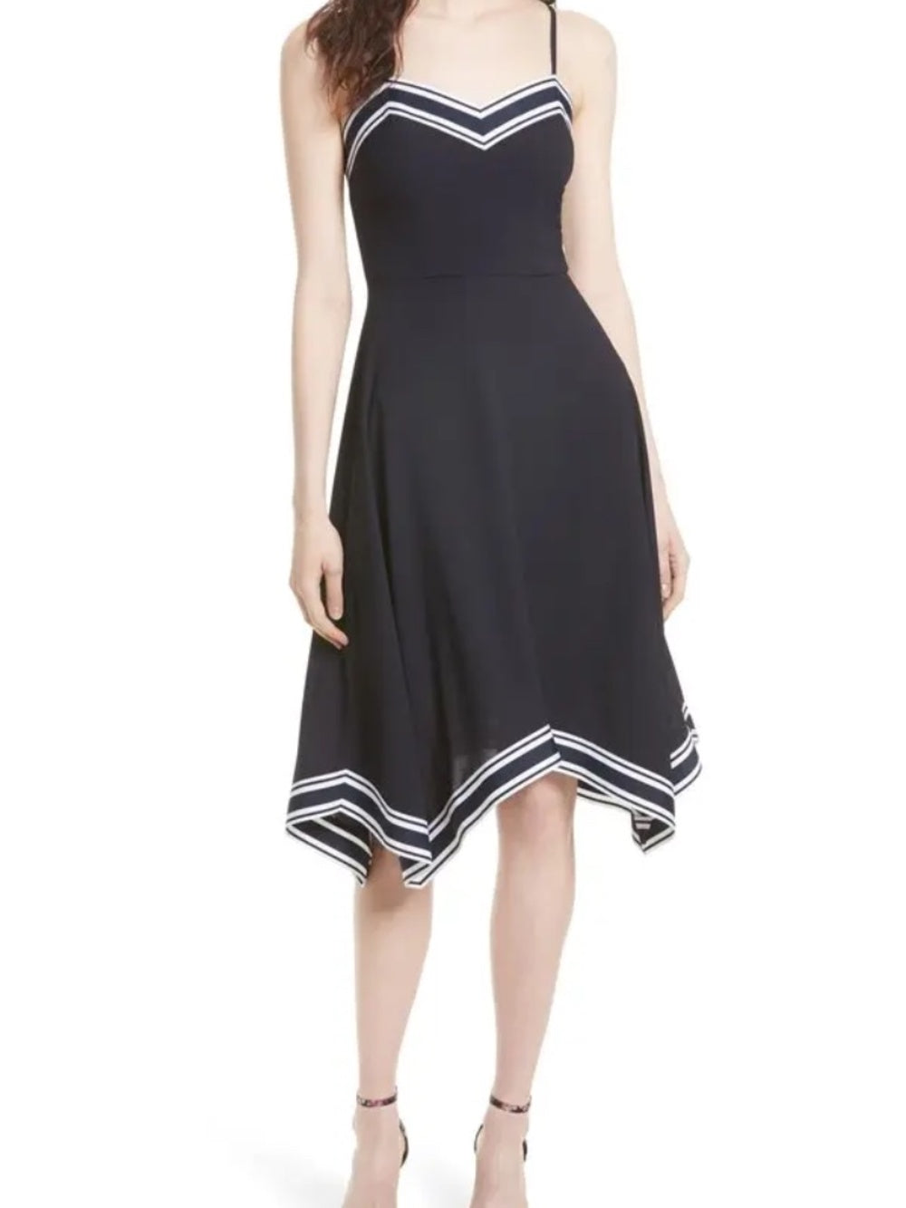 Ted Baker London Kahmen Strappy Midi Dress - Navy - size 4 (US size 10) - Image 5