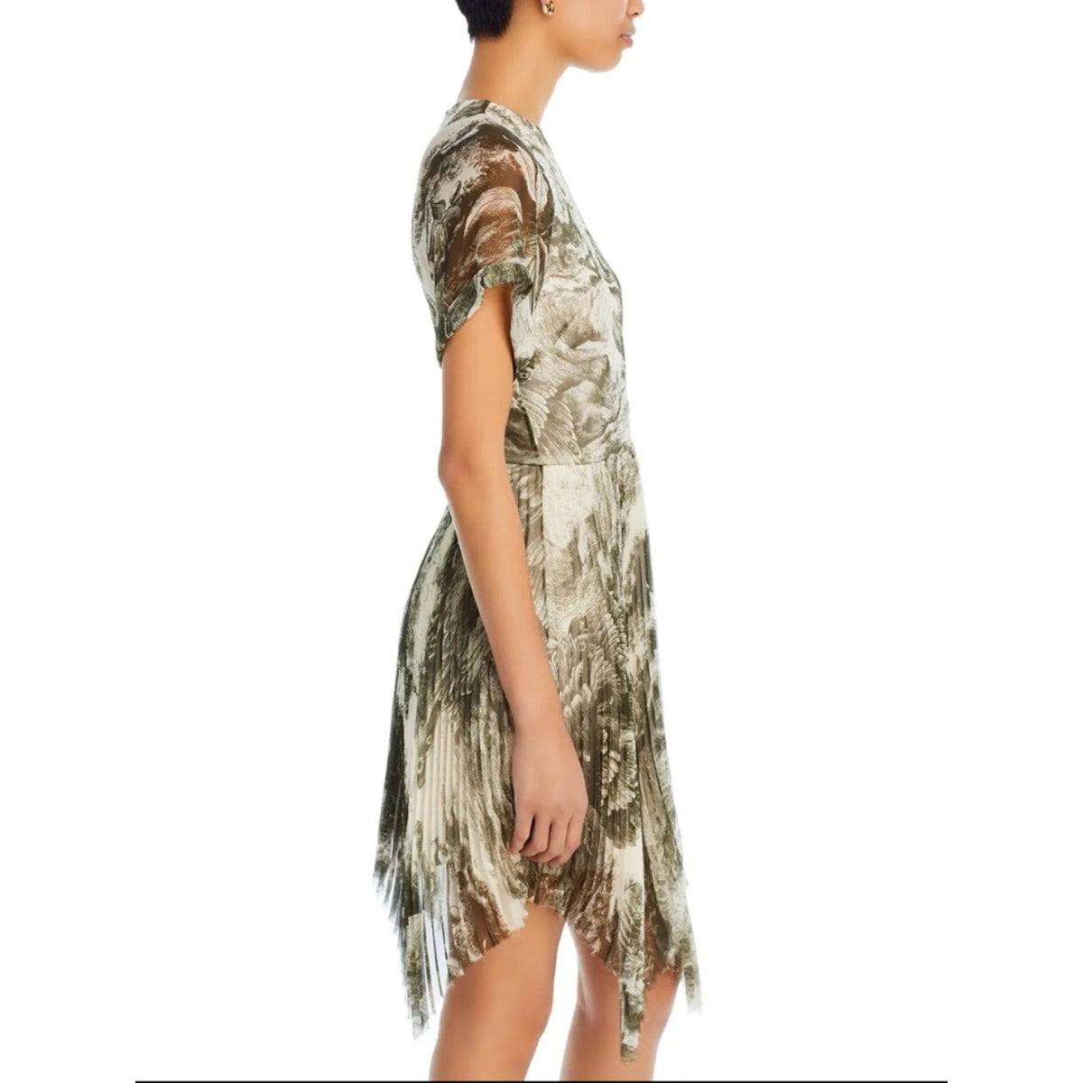 Nina Rayer x Jason Wu Oceanscape Printed Mini Dress - 6 - Image 3