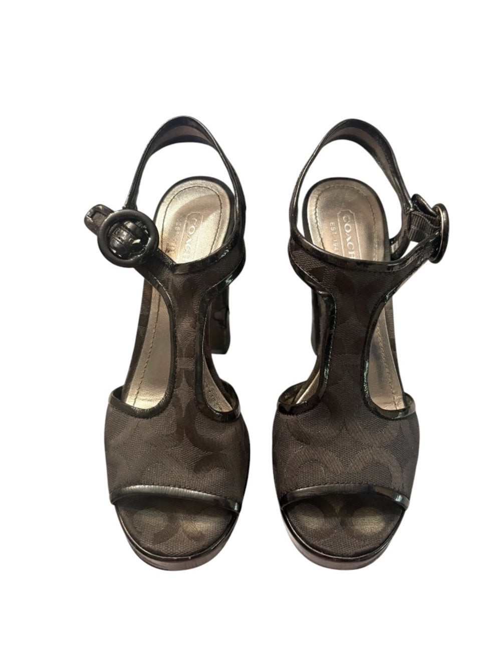 Coach Lydia Heels Black - 6.5 🌟 - Image 4