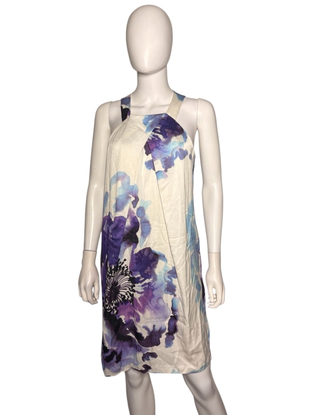 Trina Turk Watercolor Halter Midi Dress - 4 🌟 - Image 1