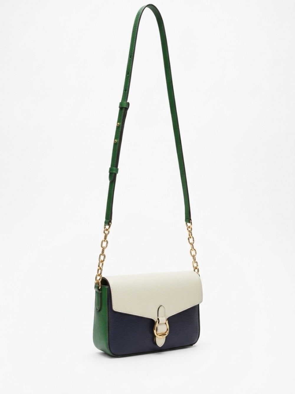 Ralph Lauren Bennington Flap Crossbody Colorblock - Image 3