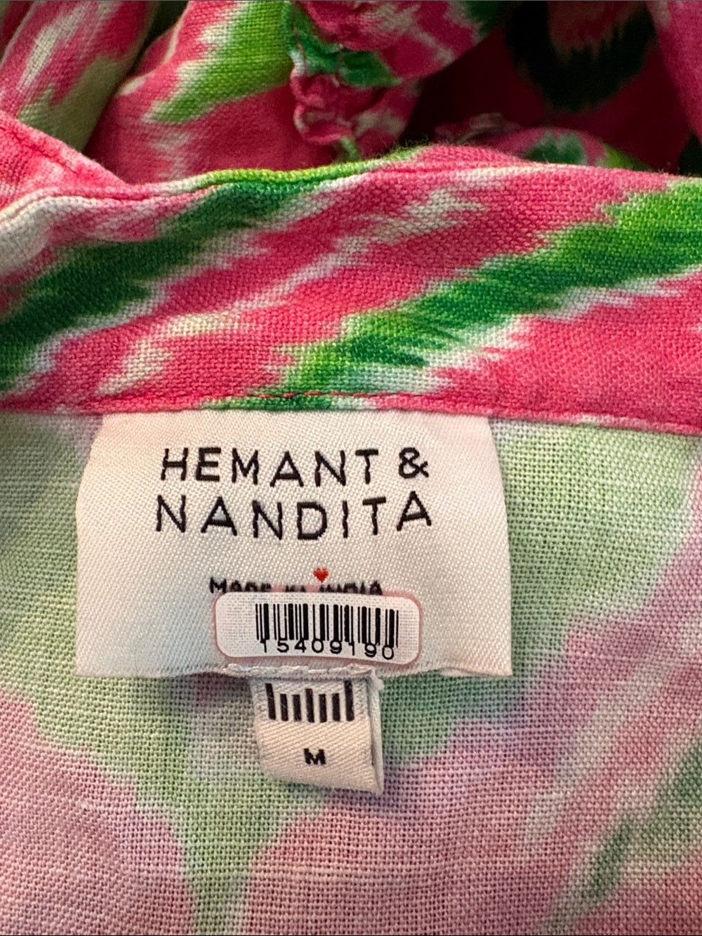 Hemant & Nandita Printed Mini Dress - size M - Image 8