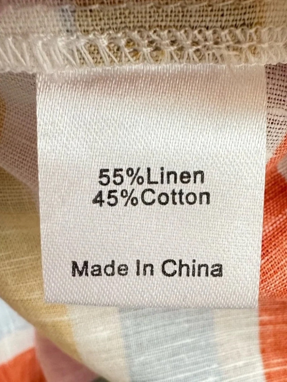 Tuckernuck Multi Color Stripe Ruffle Hem Mini Shirtdress Linen Blend - size XS - Image 5