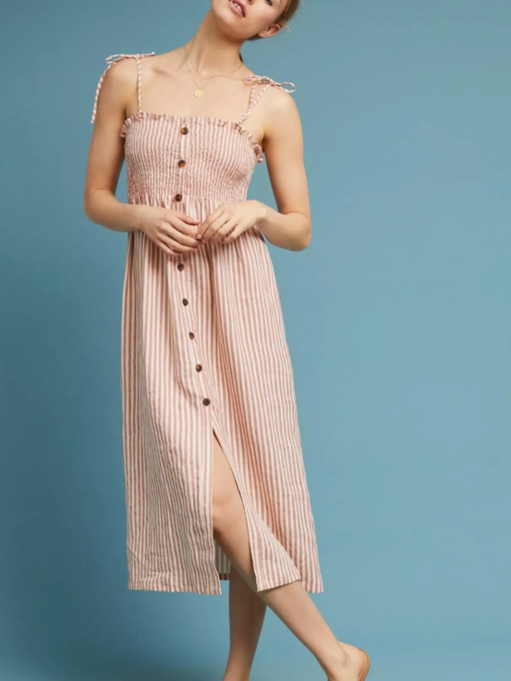 Faithfull Brighton Linen Dress - 4 🌟 - Image 1