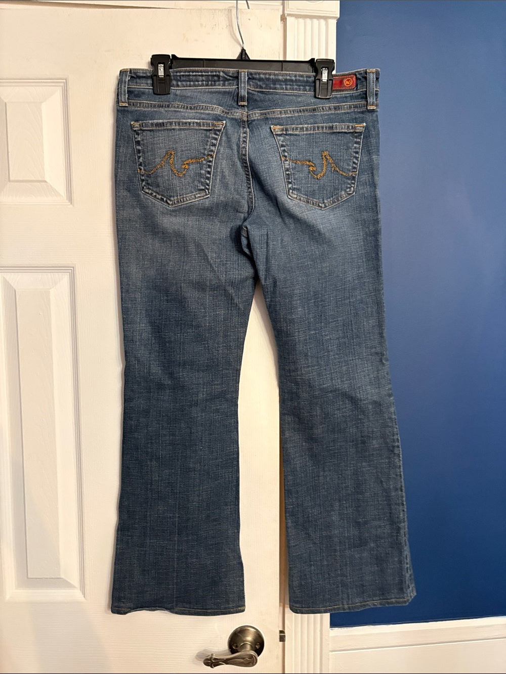 AG Adriano Goldschmied Angel Flare Leg Jeans - size 32 🌟 - Image 5
