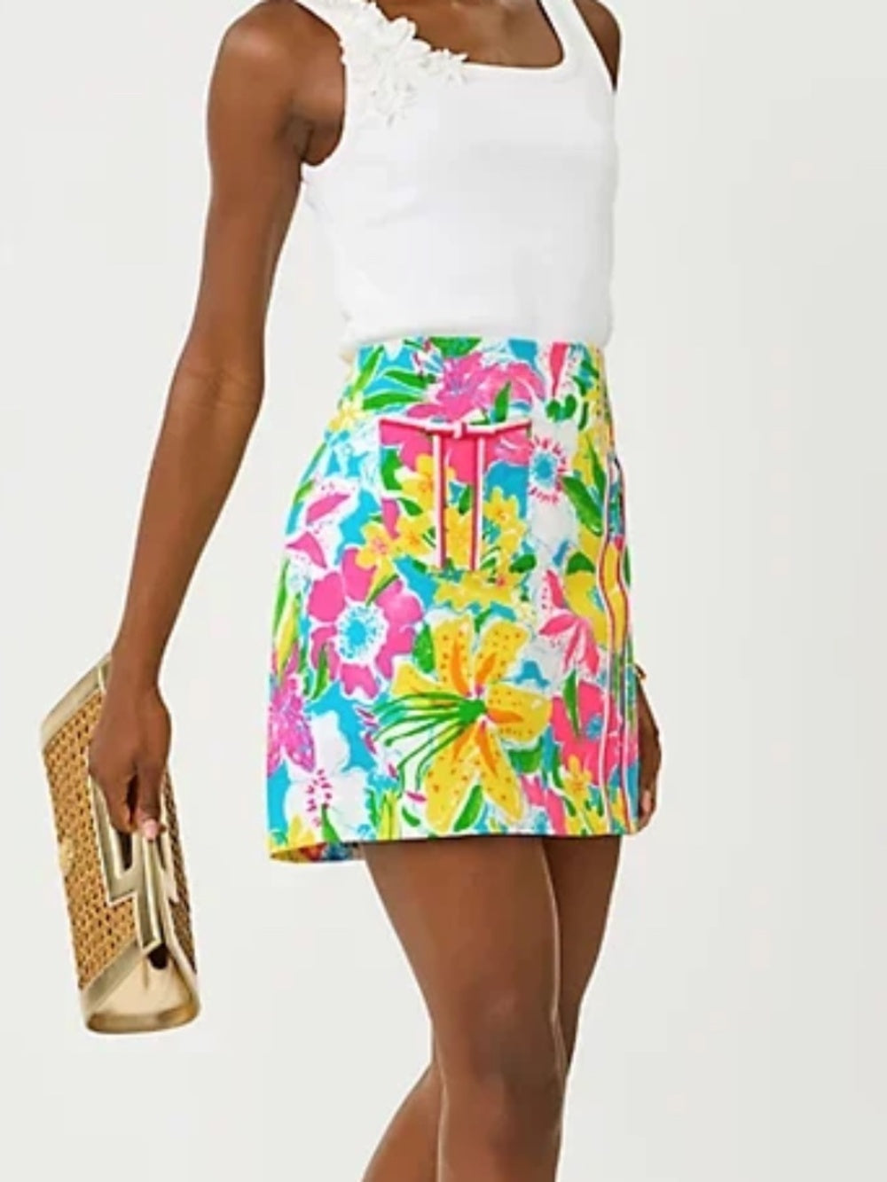 Lilly Pulitzer Kels Mini Skort Multi Lovely Lilly - size 4 - NEW - Image 1