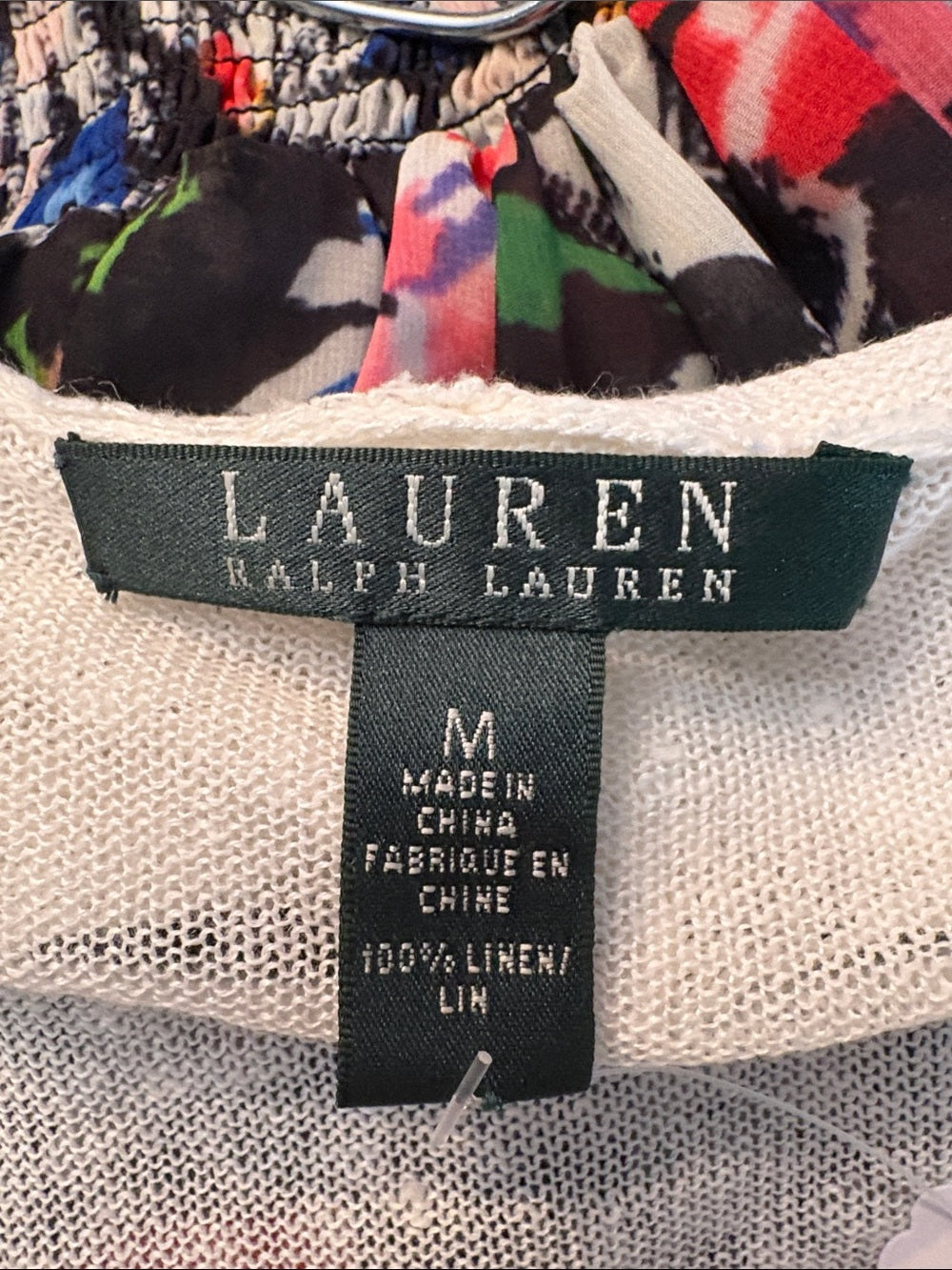 Lauren Ralph Lauren linen open front cardigan - size M 🌟 - Image 2