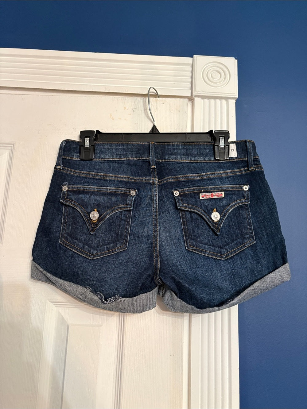 Hudson Hampton Cuffed Denim Shorts - size 27 🌟 - Image 6