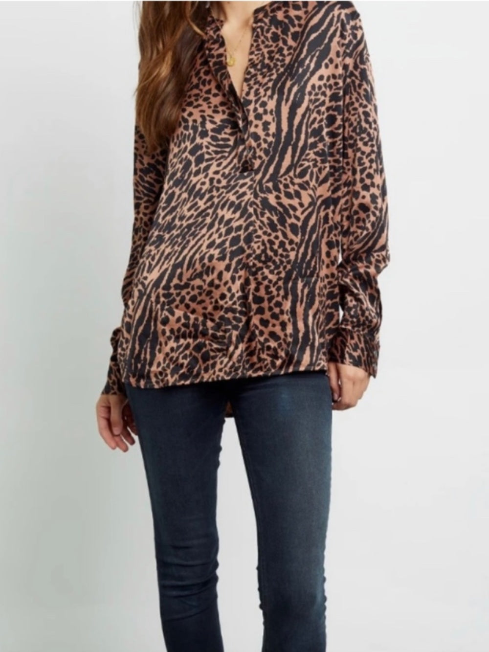 RAILS Mixed Animal Print Cinnamon Top - S 🌟 - Image 2