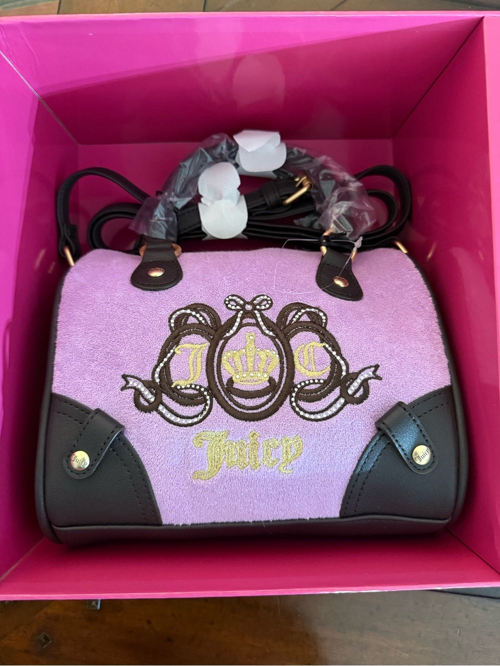 Juicy Couture Lovers Club Rare Satchels 2 Set - New in Box - Image 4