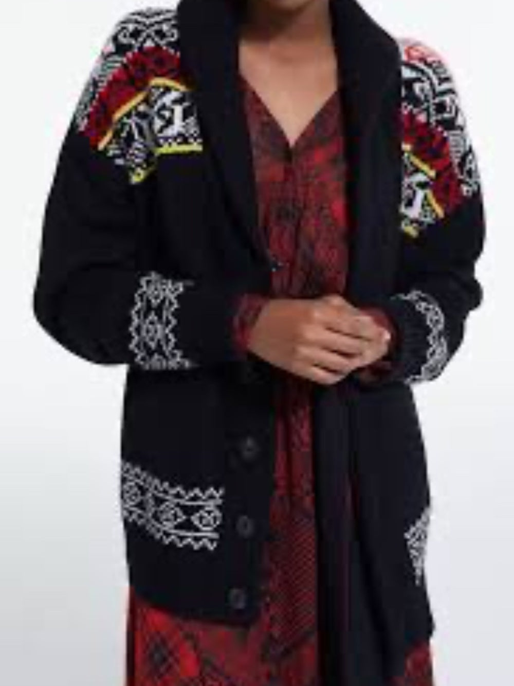 The Kooples Printed Cardigan - size 3 (large) - Image 4
