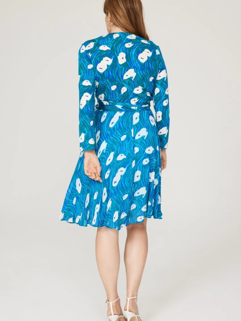 Diane von Furstenberg Irina Silk Dress - size small - Image 2