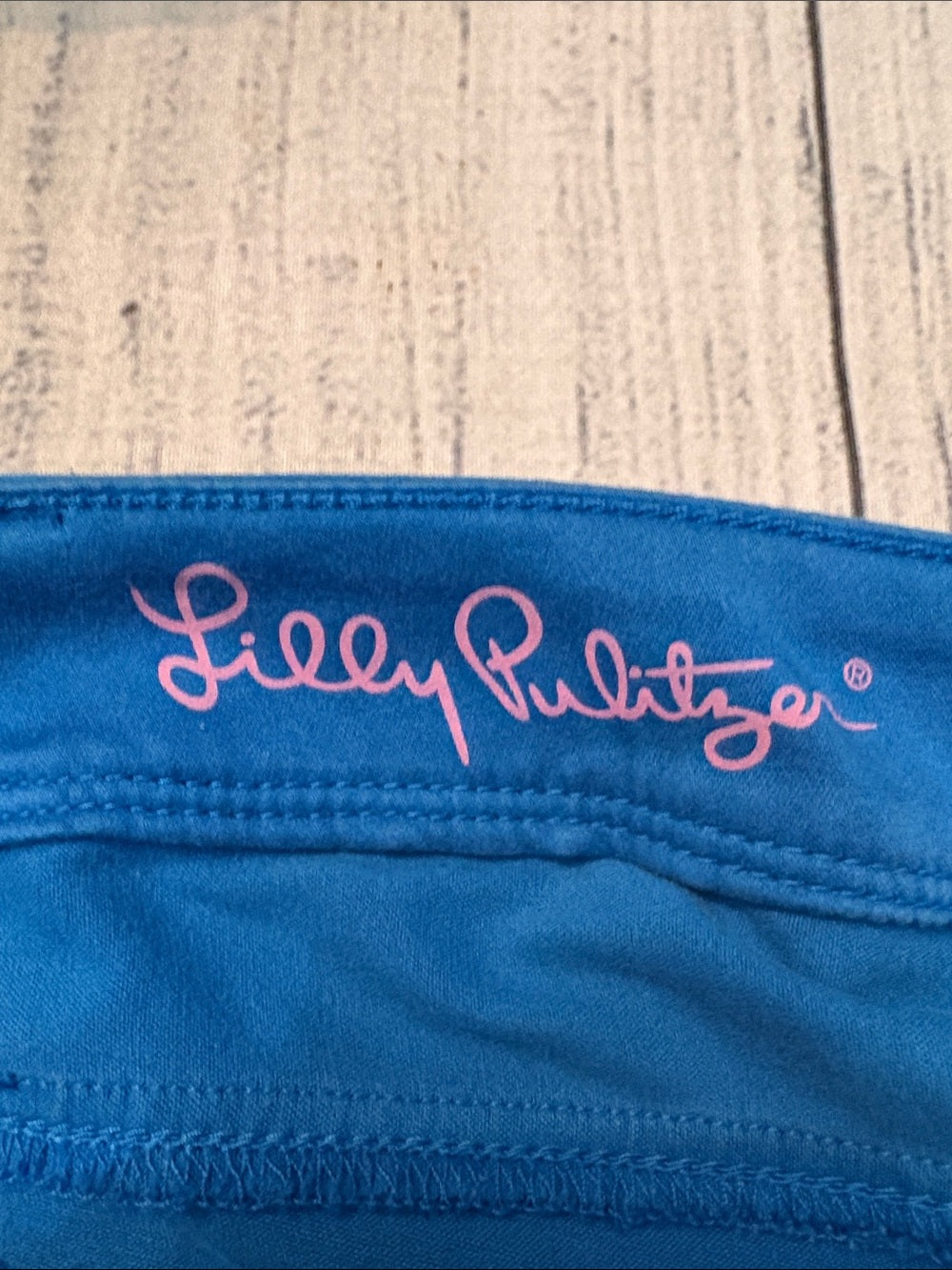 LILLY PULITZER WORTH SKINNY MINI BREWSTER BLUE - size 8 - Image 5