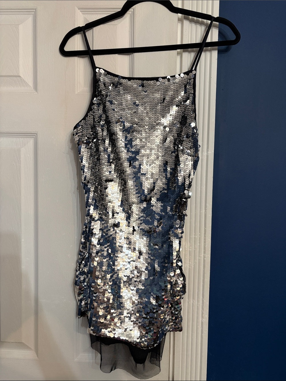 SIMON MILLER Sequin Cocktail Dress - size 2 - Image 6