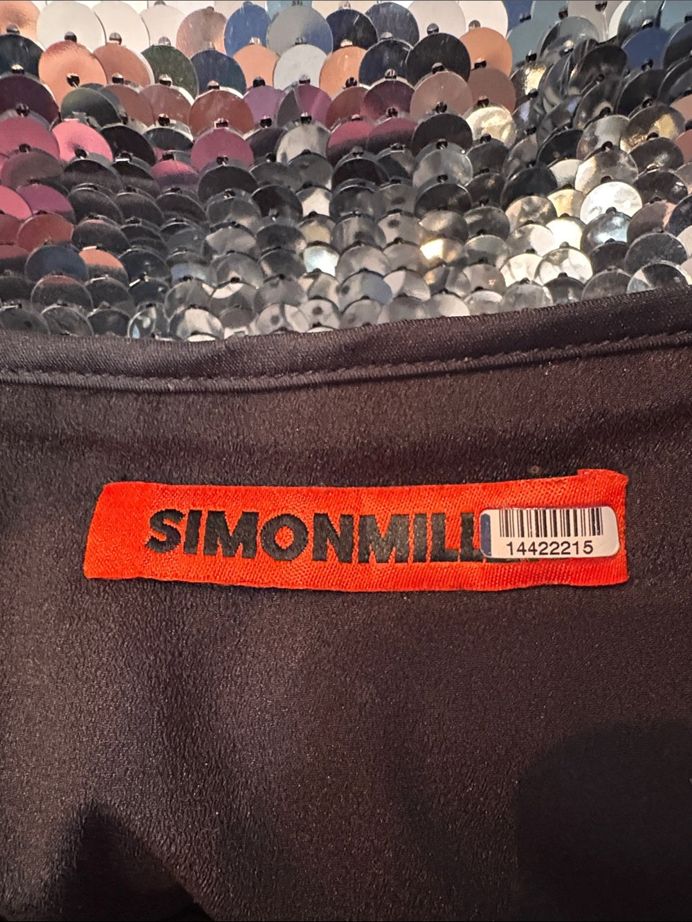SIMON MILLER Sequin Cocktail Dress - size 2 - Image 5
